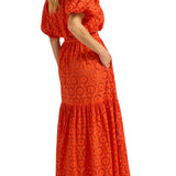 Ilio Nema Cyprian Skirt - Vermillion