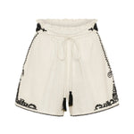 Ilio Nema Diana Shorts - Dori Embroidery - Vermillion