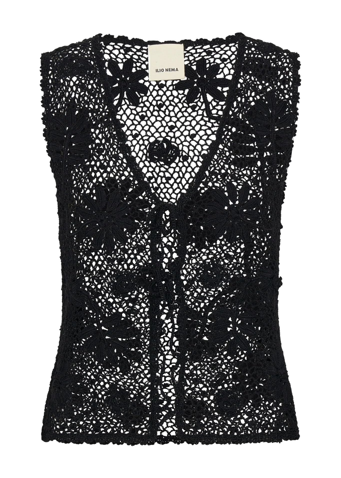 Ilio Nema Flora Vest - Vermillion