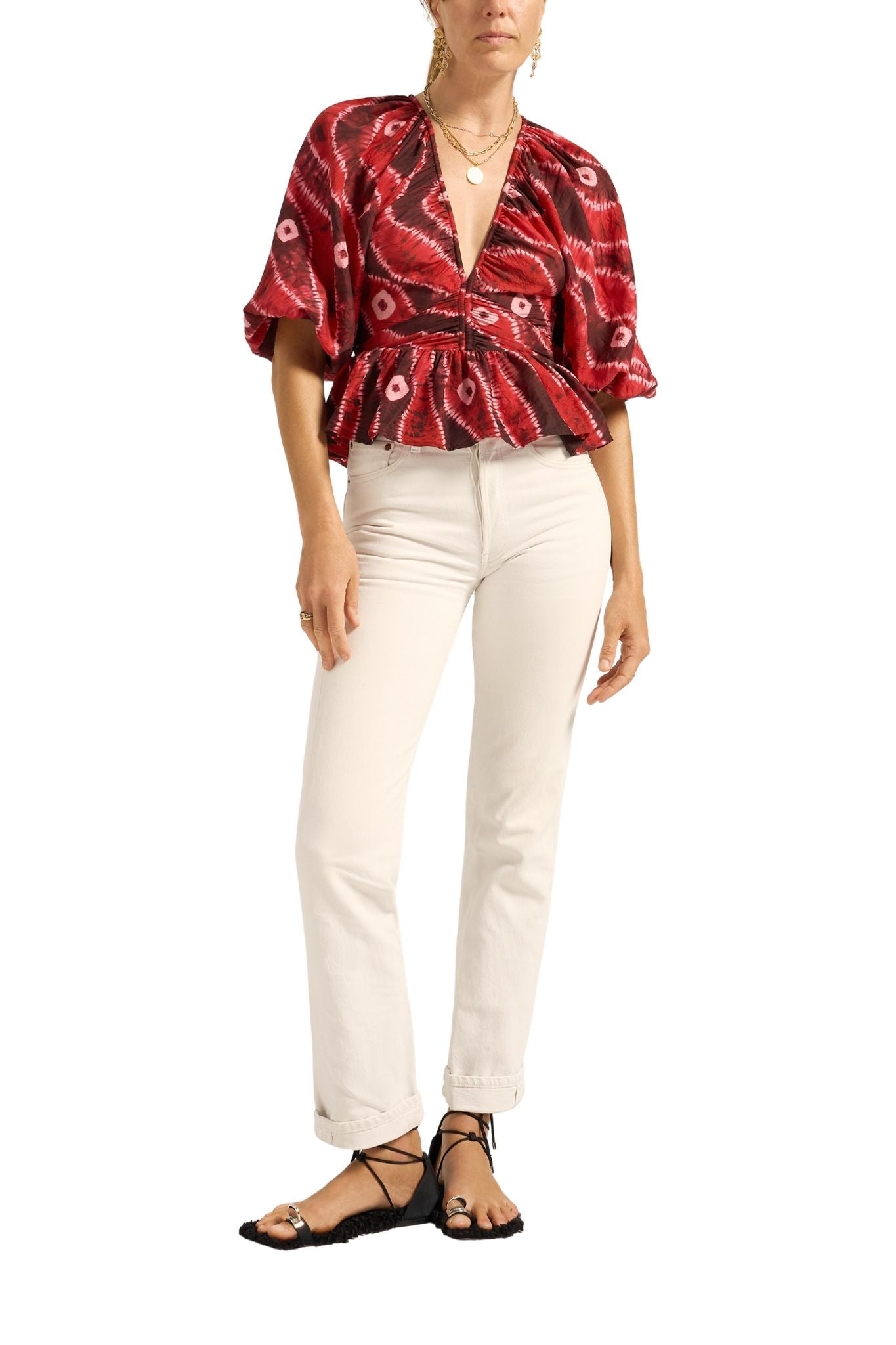 Ilio Nema Zephyr Top - Vermillion