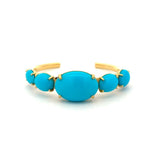 Irene Neuwirth Gemmy Gem One of A Kind Cuff with Turquoise - Vermillion