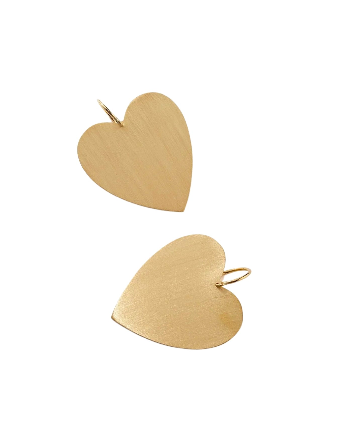 Irene Neuwirth Love Large Heart Earrings - Vermillion