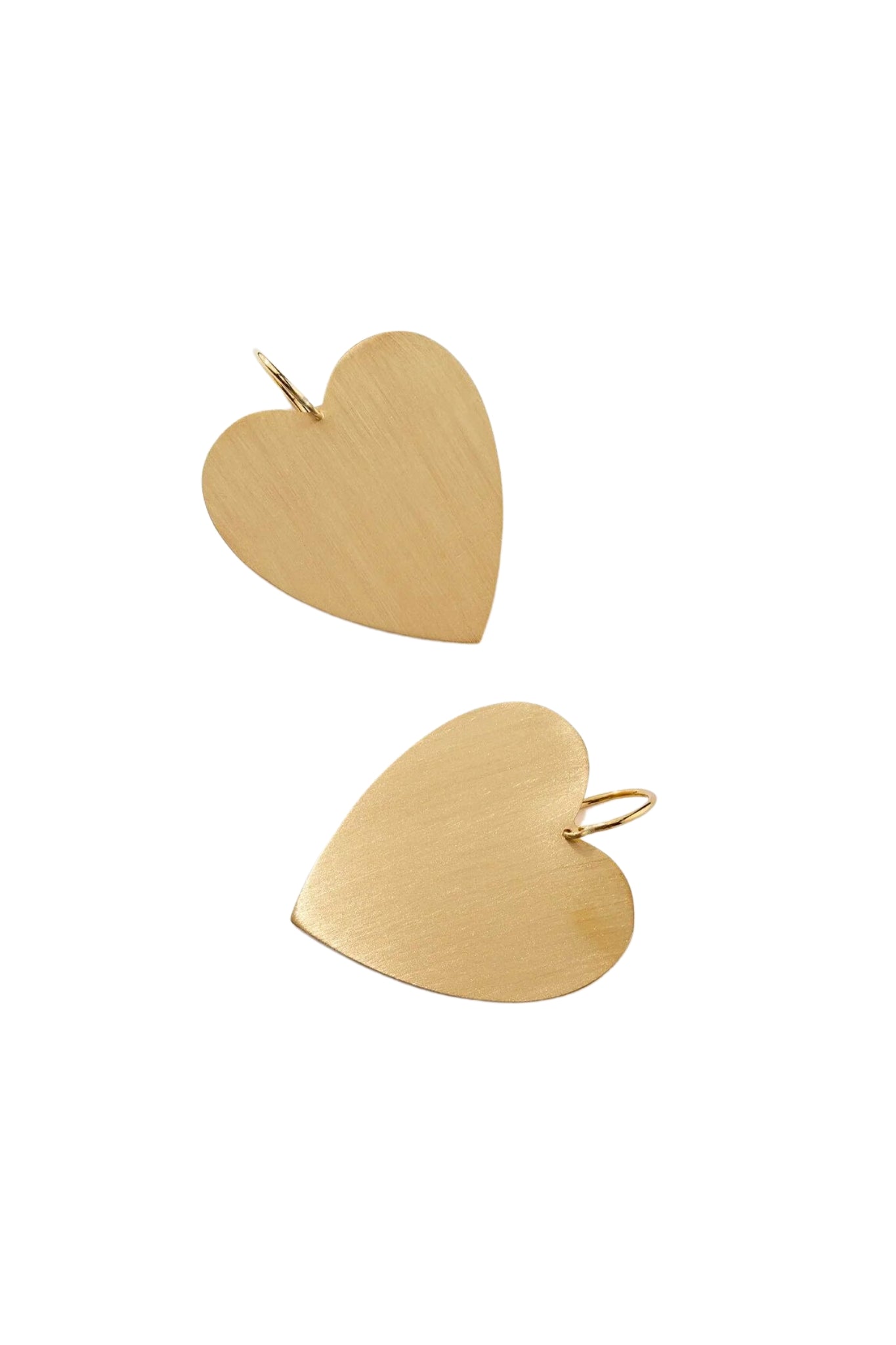 Irene Neuwirth Love Large Heart Earrings - Vermillion