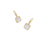 Irene Neuwirth Rainbow Moonstone & Diamond Earrings - Vermillion