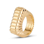 IVI Los Angeles Gaia Signet Ring - Vermillion