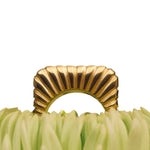 IVI Los Angeles Gaia Signet Ring - Vermillion