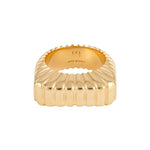 IVI Los Angeles Gaia Signet Ring - Vermillion