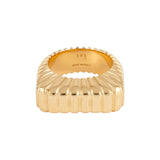 IVI Los Angeles Gaia Signet Ring - Vermillion