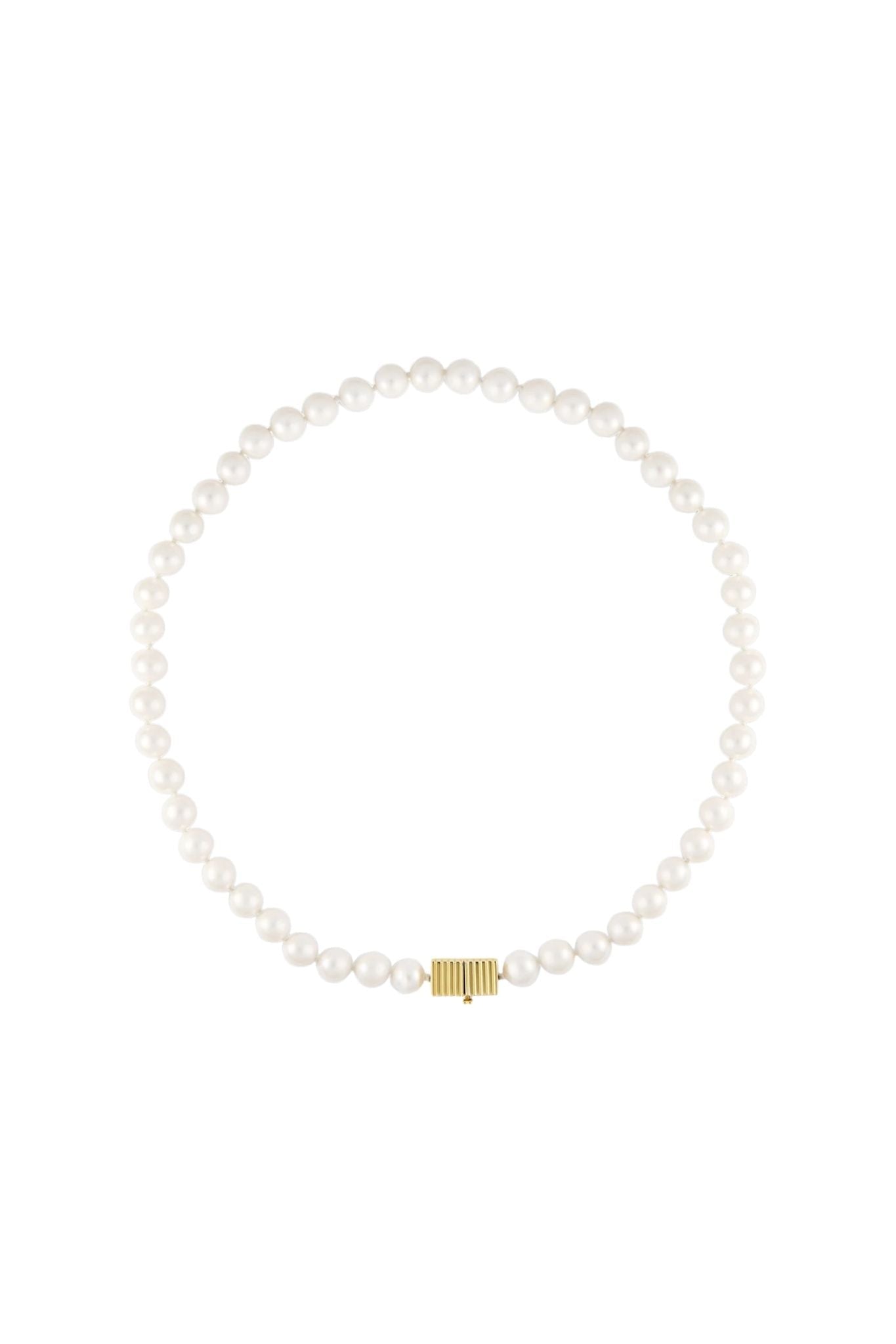 IVI Los Angeles Kelly Pearl Necklace - Vermillion