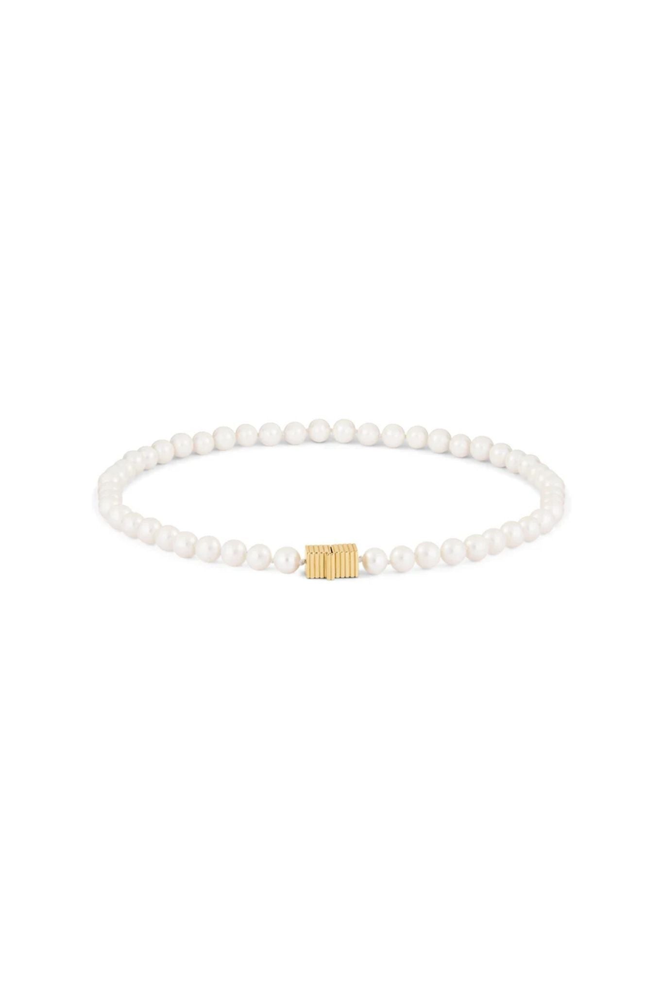 IVI Los Angeles Kelly Pearl Necklace - Vermillion