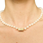 IVI Los Angeles Kelly Pearl Necklace - Vermillion