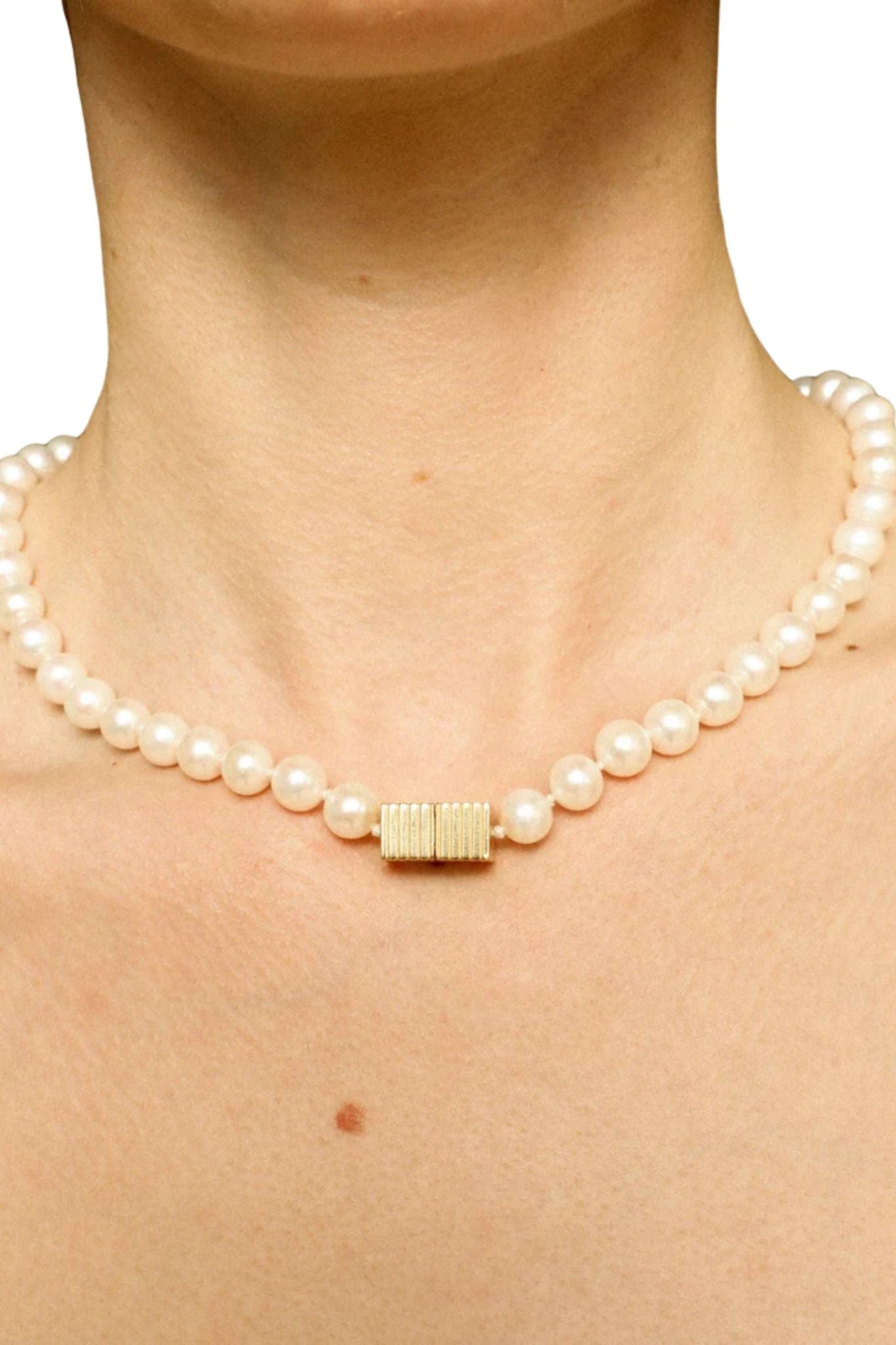 IVI Los Angeles Kelly Pearl Necklace - Vermillion