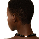 IVI Los Angeles Linda Onyx Necklace - Vermillion