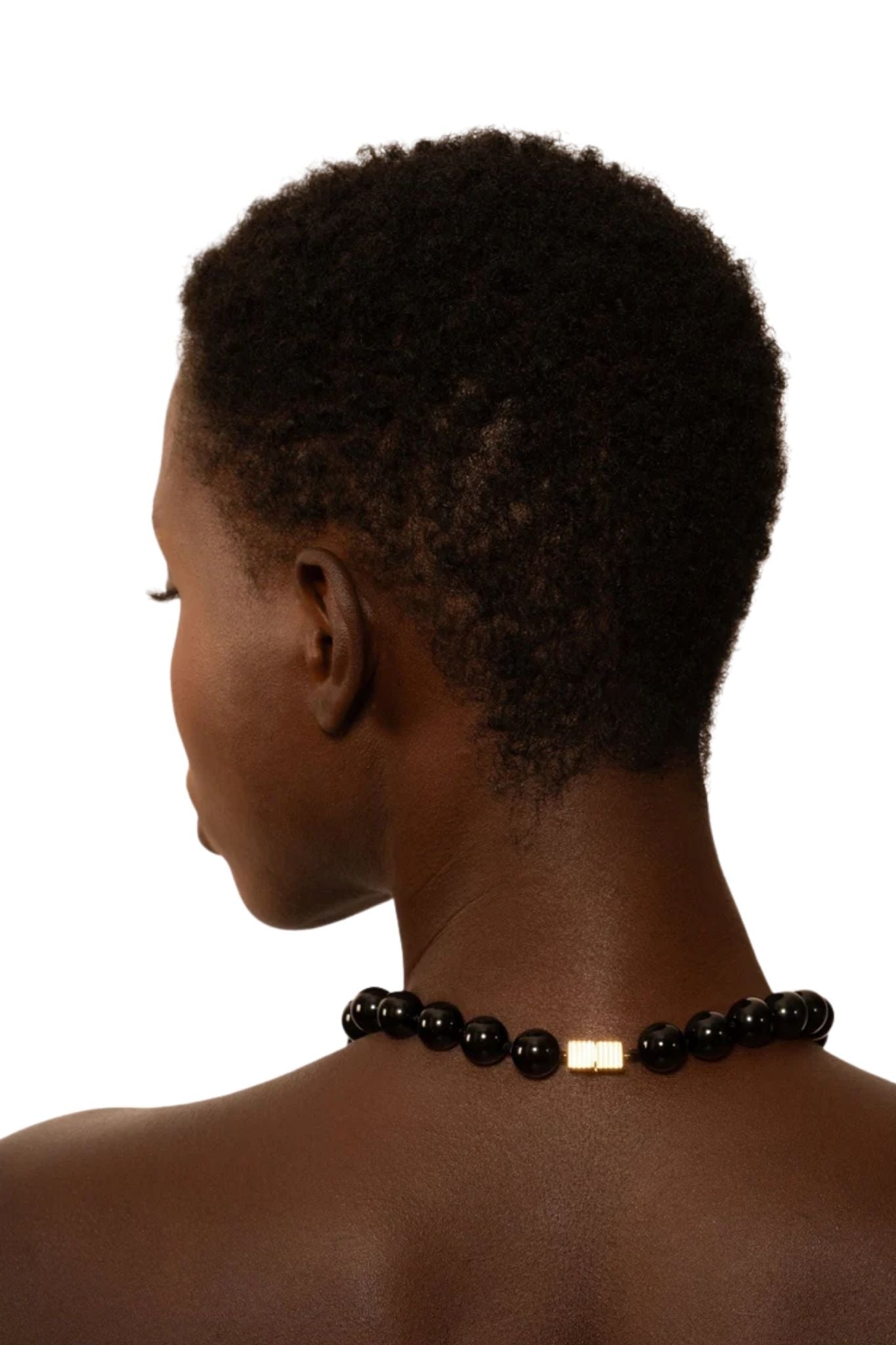 IVI Los Angeles Linda Onyx Necklace - Vermillion