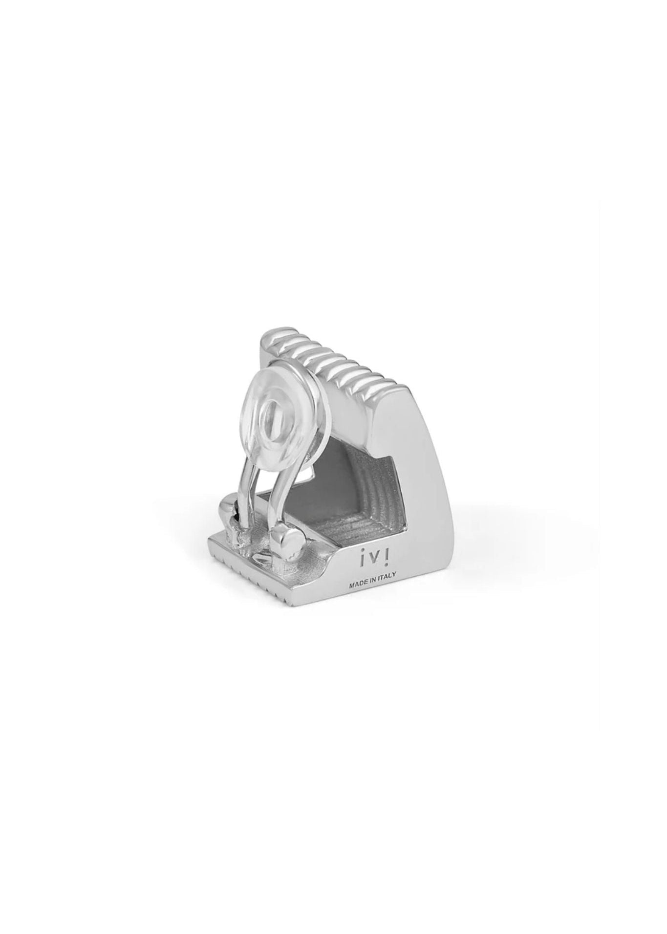 IVI Los Angeles Liz Chunky Clip Earrings - Vermillion