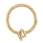 IVI Los Angeles Signore T - Bar Chain Bracelet - Vermillion