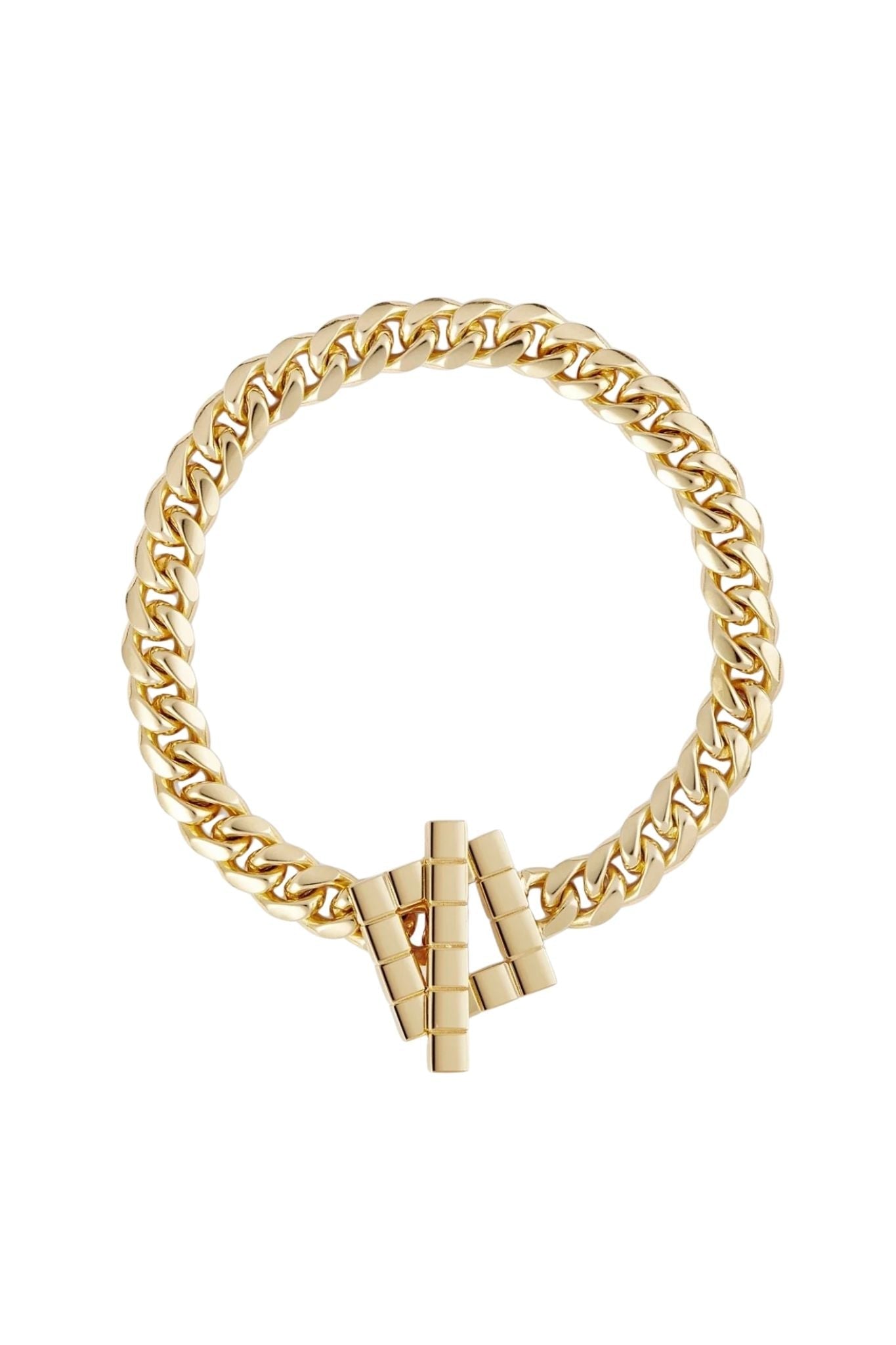 IVI Los Angeles Signore T - Bar Chain Bracelet - Vermillion