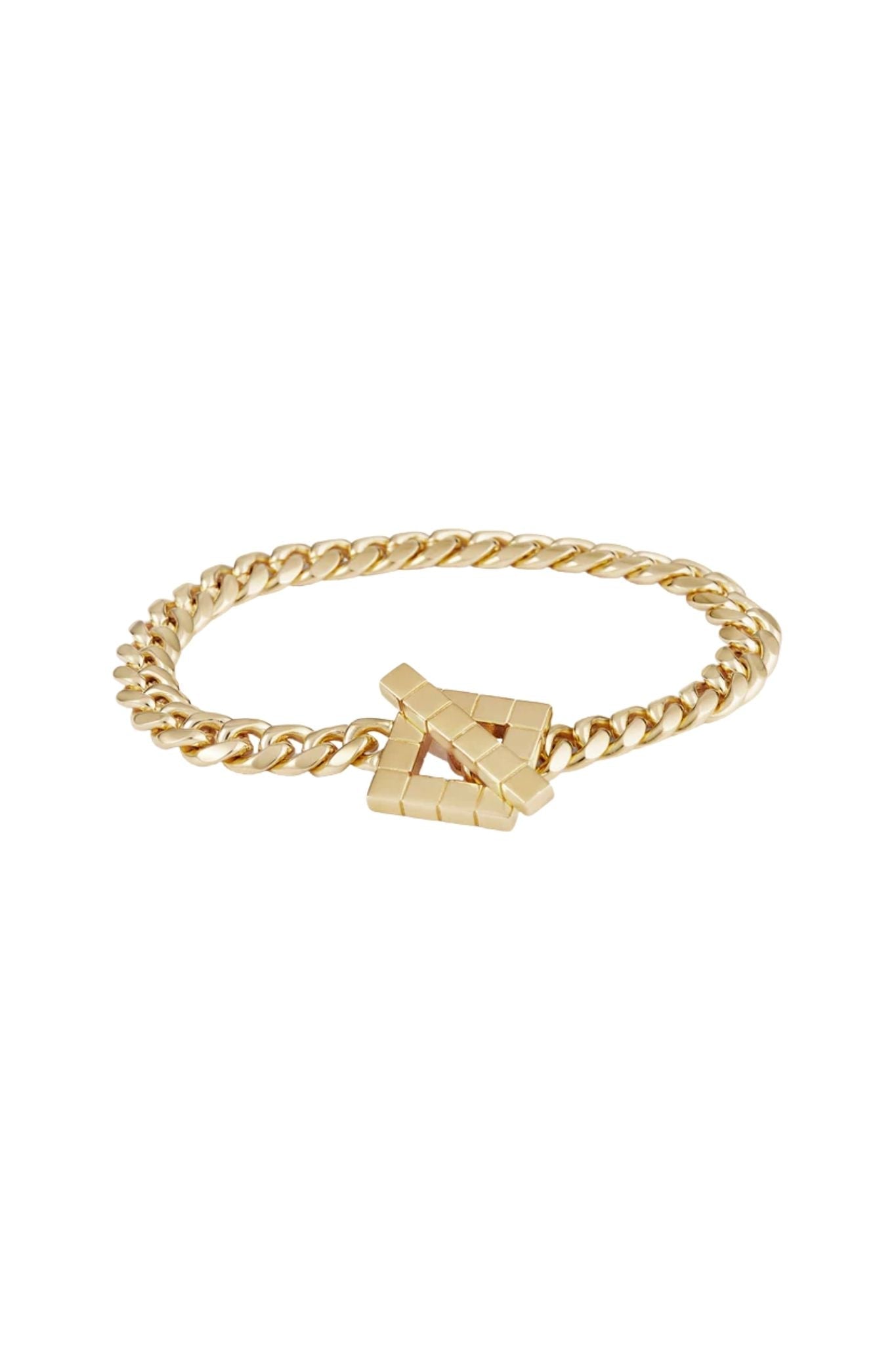 IVI Los Angeles Signore T - Bar Chain Bracelet - Vermillion