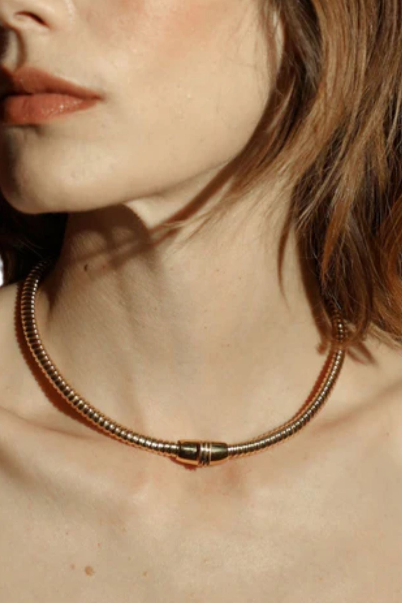 IVI Los Angeles Slim Gaia Necklace - Vermillion