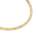 IVI Los Angeles Slim Slot Chain Necklace - Vermillion