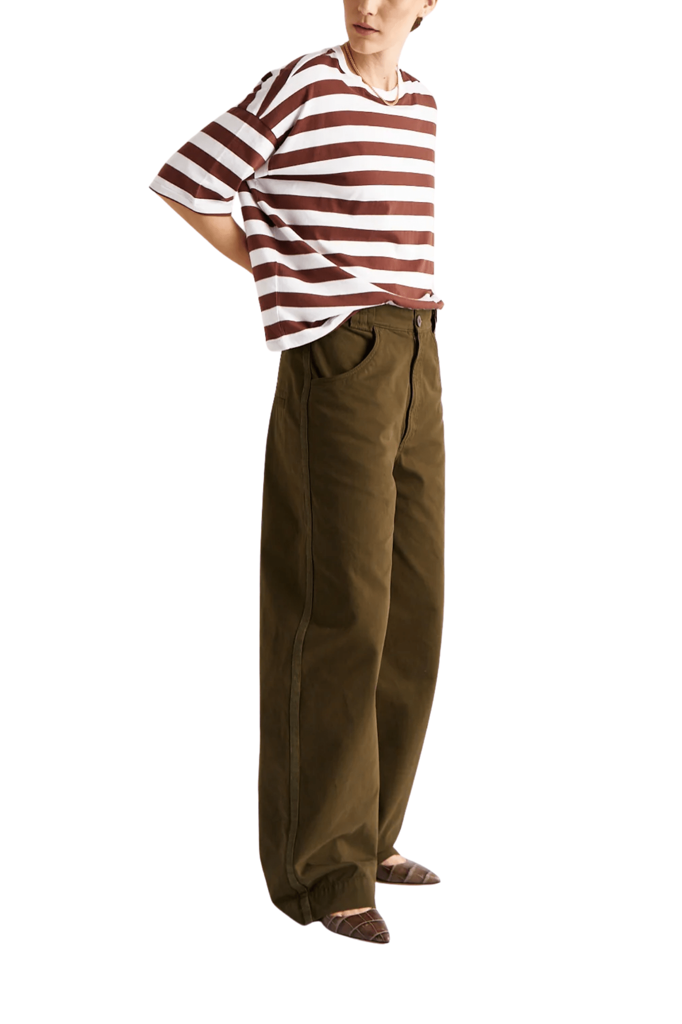 Jamie Haller The Draped Tee - Vermillion