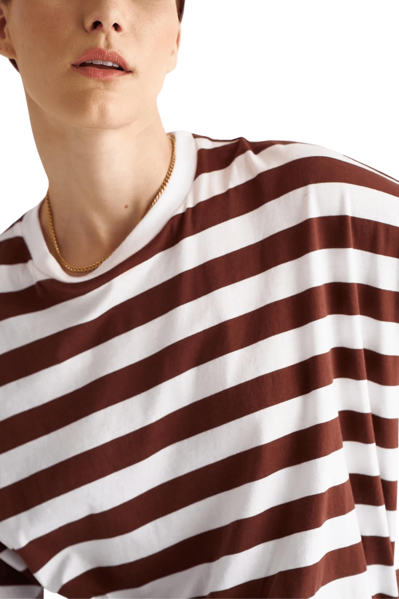 Jamie Haller The Draped Tee - Vermillion