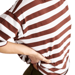 Jamie Haller The Draped Tee - Vermillion