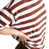 Jamie Haller The Draped Tee - Vermillion