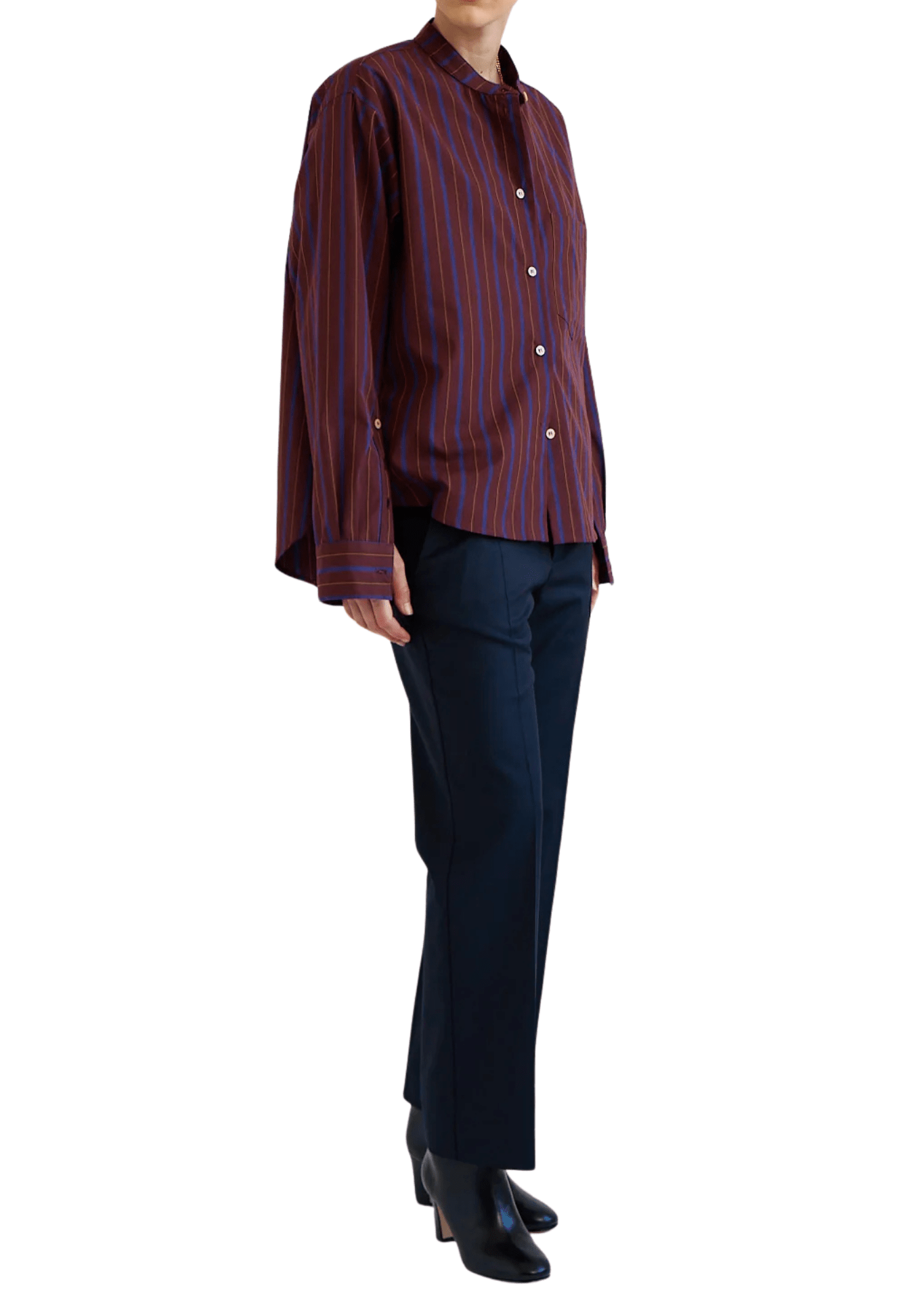 Jamie Haller The Editor Shirt - Vermillion