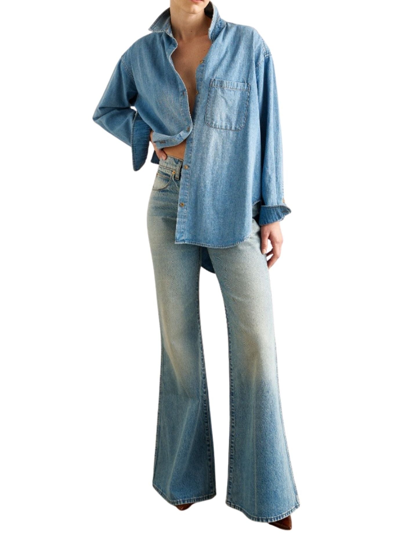 Jamie Haller The Essential Shirt - Vermillion