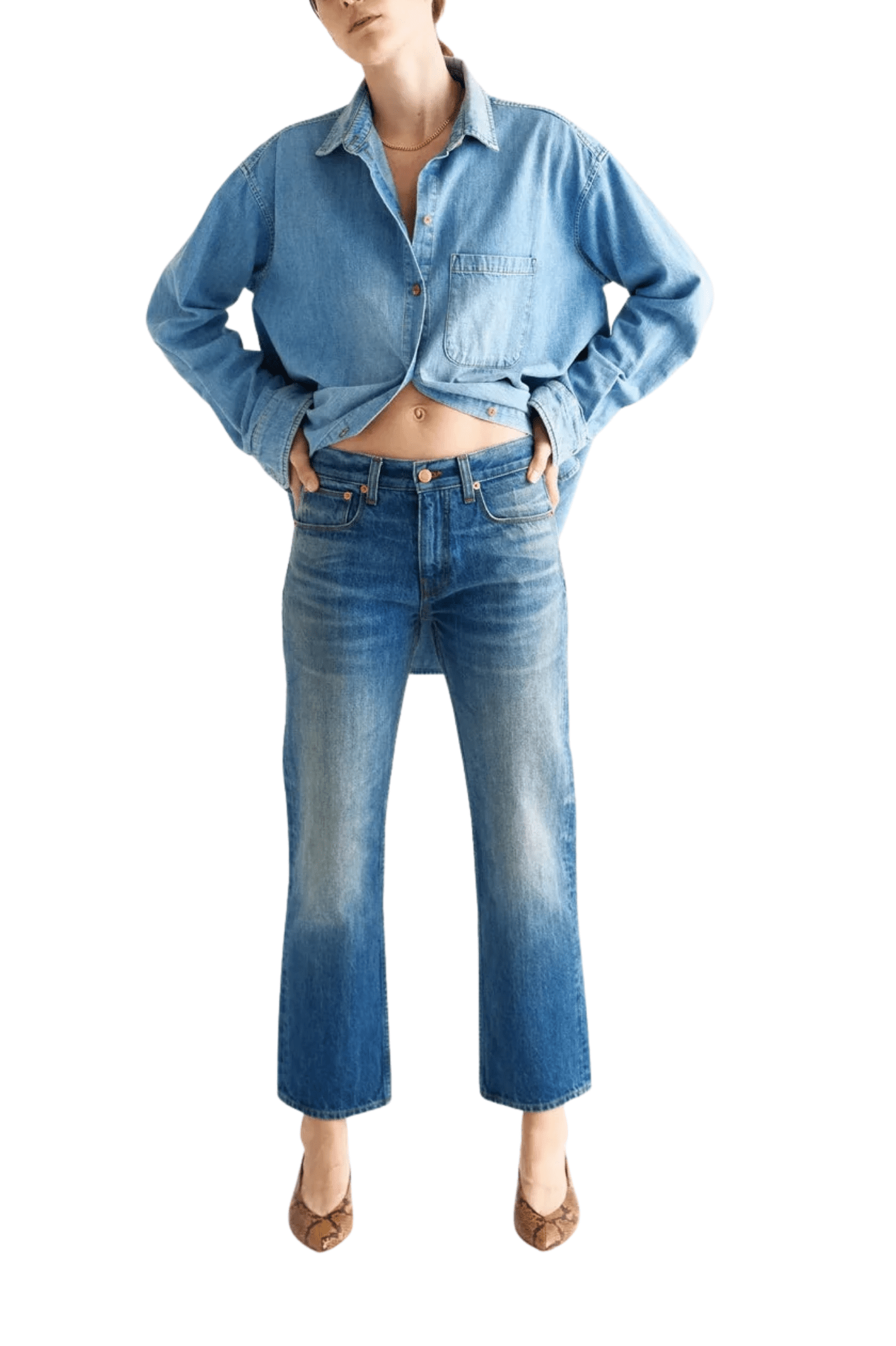 Jamie Haller The Hero Jean in Classic Dark - Vermillion