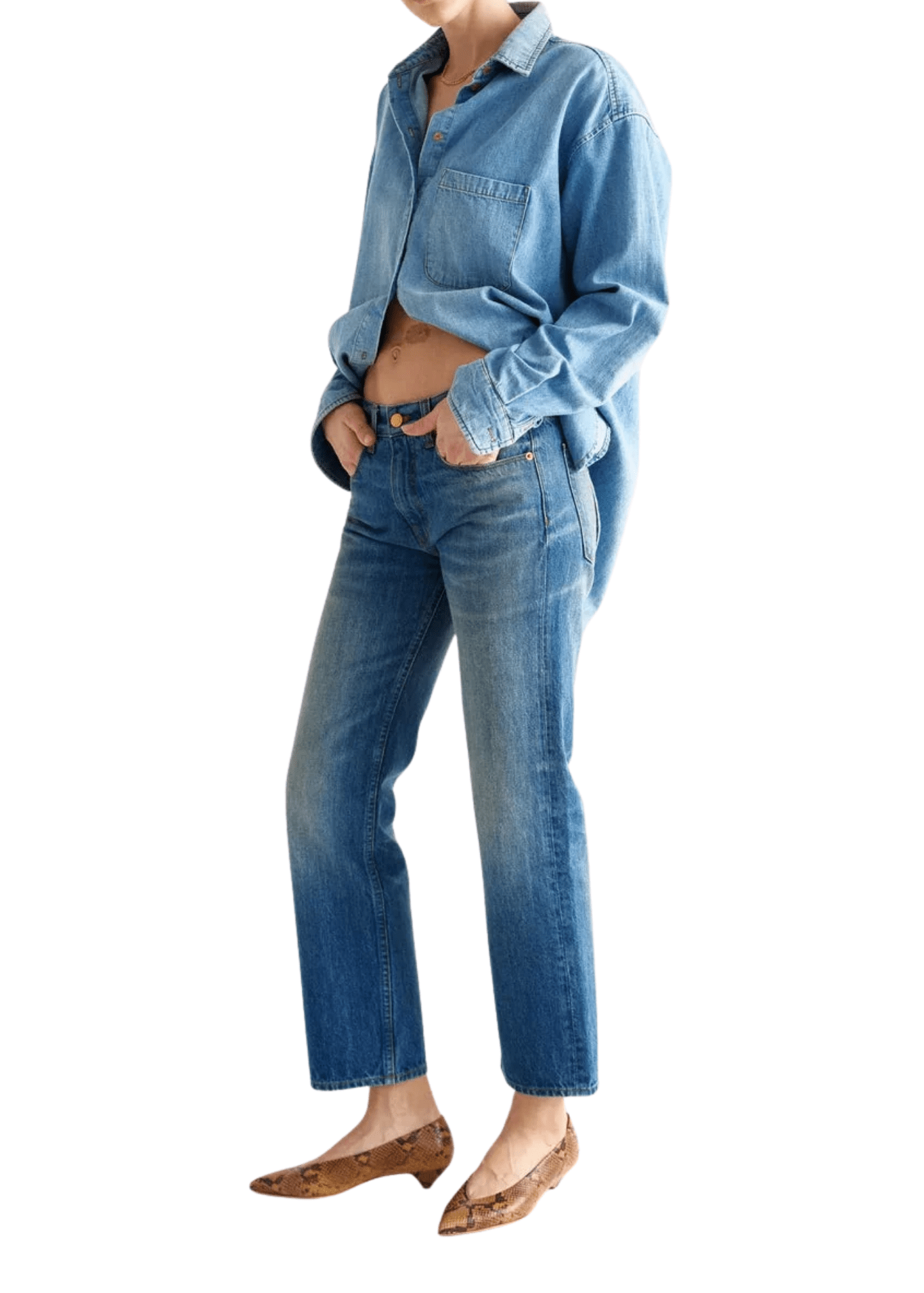 Jamie Haller The Hero Jean in Classic Dark - Vermillion