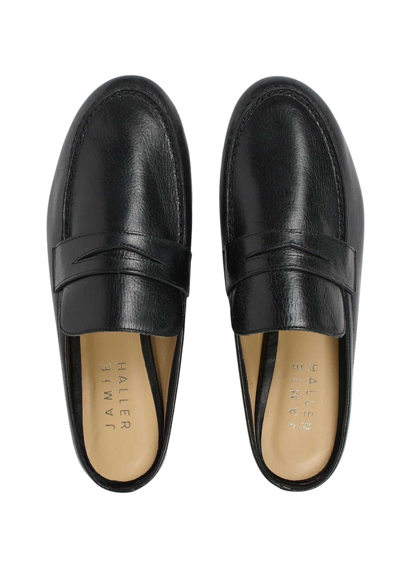 Jamie Haller The Penny Loafer Mule - Vermillion