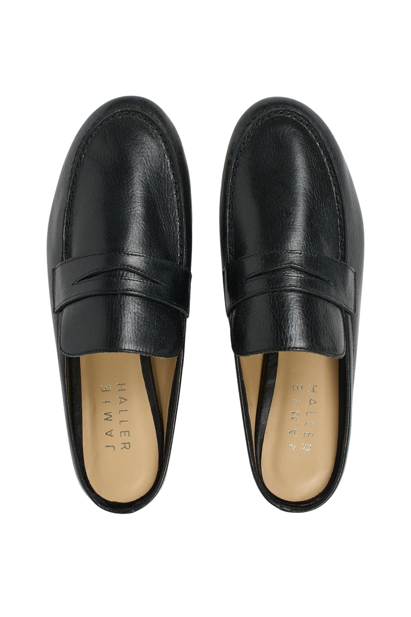 Jamie Haller The Penny Loafer Mule - Vermillion