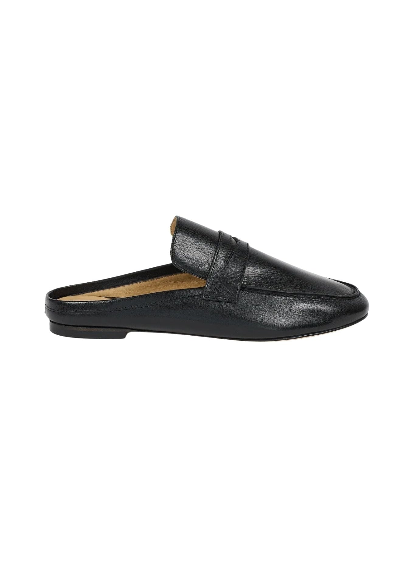 Jamie Haller The Penny Loafer Mule - Vermillion