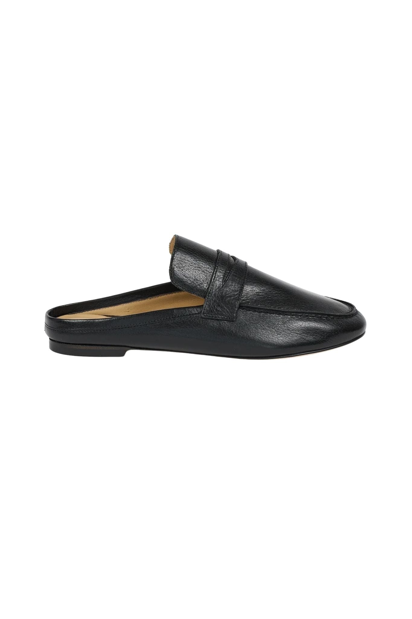 Jamie Haller The Penny Loafer Mule - Vermillion