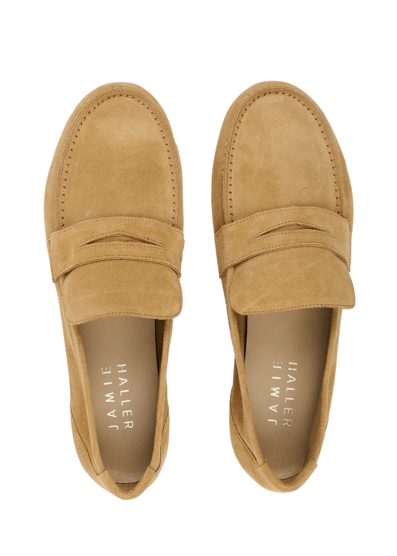 Jamie Haller The Unlined Penny Loafer - Vermillion