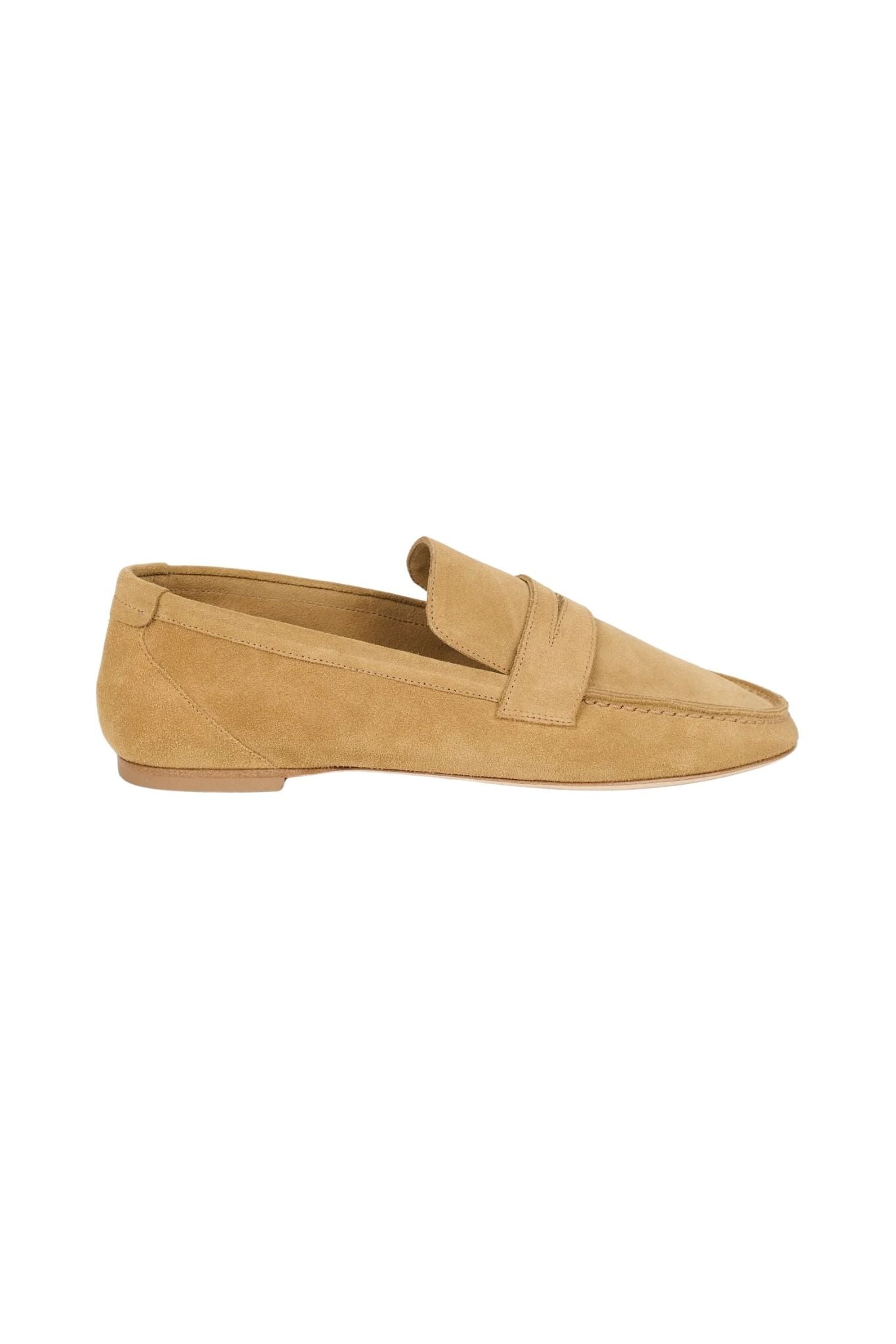 Jamie Haller The Unlined Penny Loafer - Vermillion