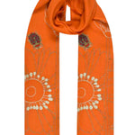 Janavi Beetle Ballet Scarf - Vermillion