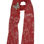 Janavi Butterfly Masquerade - Vermillion