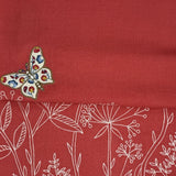 Janavi Butterfly Masquerade - Vermillion