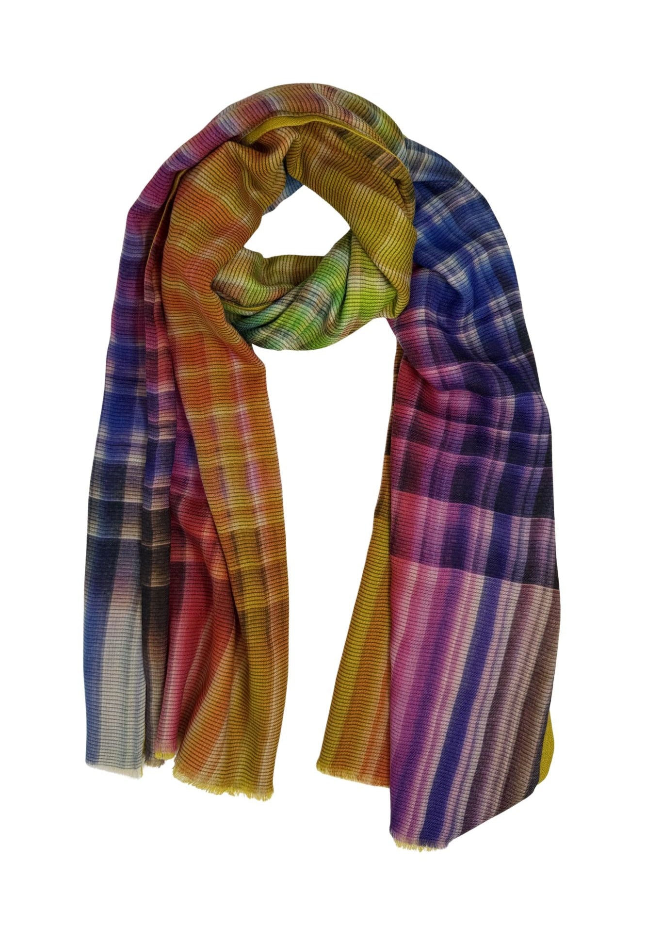 Janavi Color Grid - Vermillion