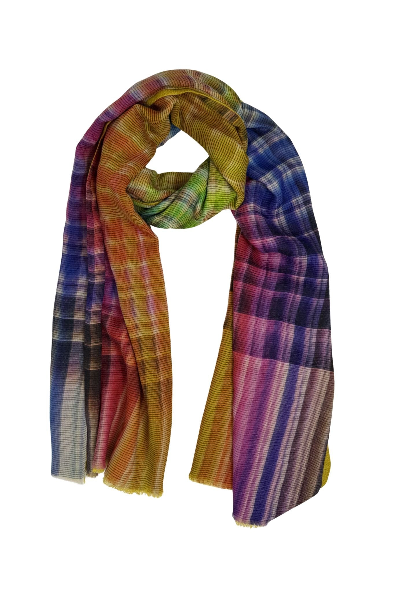 Janavi Color Grid - Vermillion