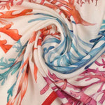 Janavi Coral Canopy Scarf - Vermillion