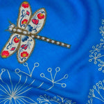 Janavi Dragonfly Waltz Scarf - Vermillion
