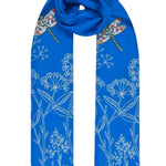 Janavi Dragonfly Waltz Scarf - Vermillion