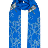 Janavi Dragonfly Waltz Scarf - Vermillion
