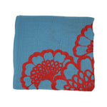 Janavi Velour Bloom - Vermillion