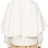 Sea Tristan Solid Longsleeve Cape Top