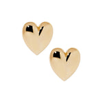 Jennifer Fisher Puffy Heart Earrings - Vermillion